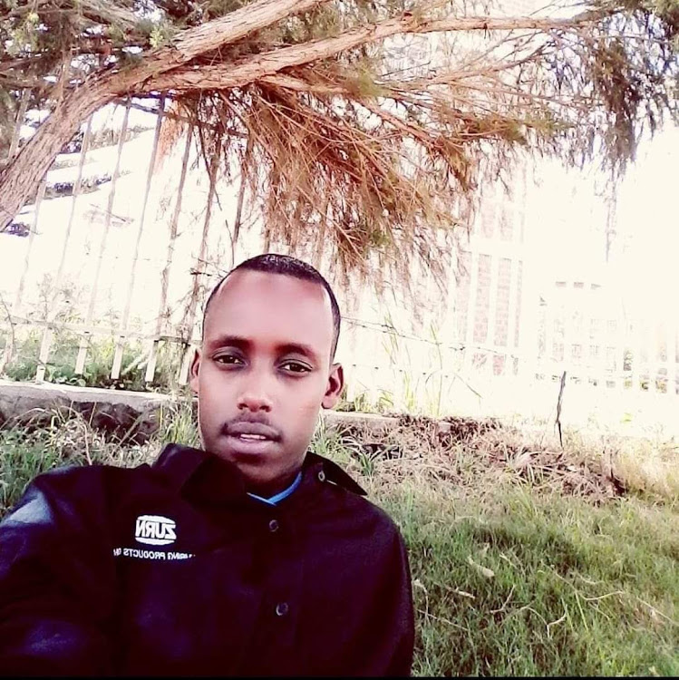 George Obielle, 27, a fourth-year student at Kenyatta University, killed in Marsabit on June 8