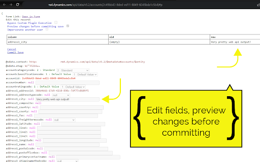 PrettifyMyWebApi for Microsoft Dataverse