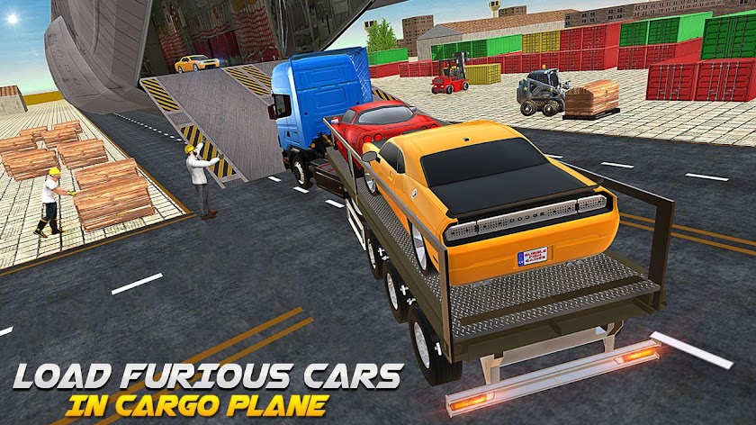 Airplane Flight Car Transport Screen 3