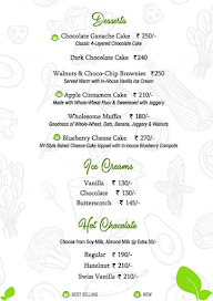 Earthling's Cafe menu 1