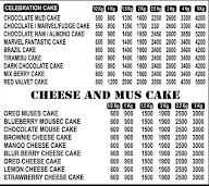 Cake Center menu 2