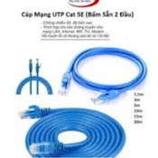 [Mã Elflash3 Hoàn 10K Xu Đơn 20K] Cáp Mạng Lxf Bấm Sẵn Đúc 2 Đầu Cat5E - Full Box 1M/ 2M/ 5M/10M - Dây Loại Tốt