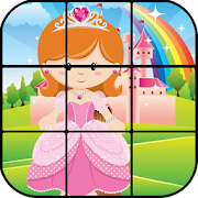 Jigsaw Puzzle Princess  Icon