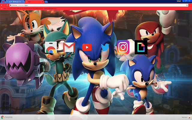 NEW SONIC FORCES | SONIC AND HIS TEAM #2 chrome extension