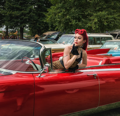 Red hair and car di Aldo1973