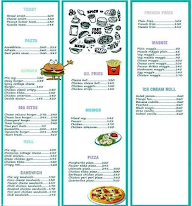 Frozen Scoops menu 2