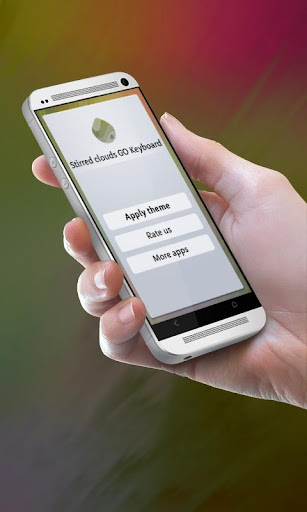 Stirred clouds GO Keyboard
