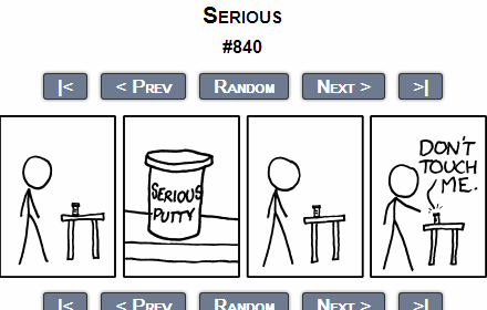 xkcd - New Tab Page Preview image 0