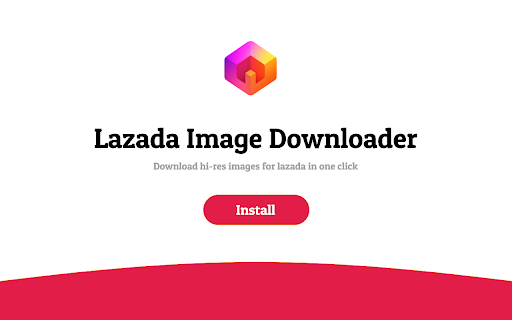 Lazada image downloader