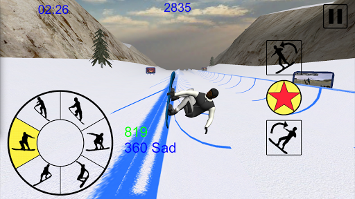 Screenshot Snowboard Freestyle Mountain