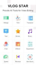 Vlog Star For Youtube Free Video Editor Maker التطبيقات على