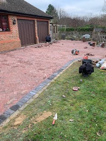 Block paving project in Horsham album cover