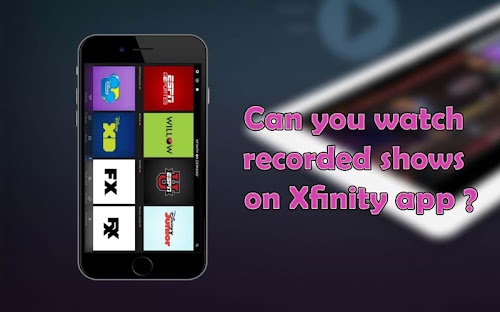 Android application Guide of XFINITY TV Go screenshort