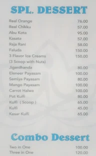 Sri Lakshmi Nivash menu 7