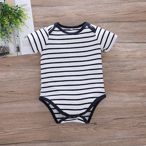 Title 5, Baby Romper Jumpsuit Shorts Suit Casual Lightwe...