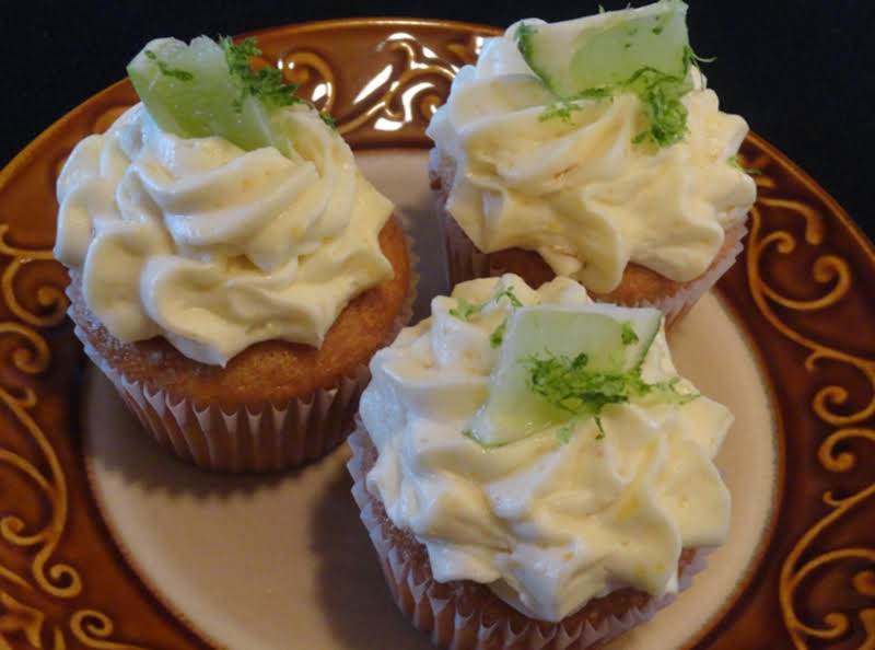 Mango Key Lime Cupcakes