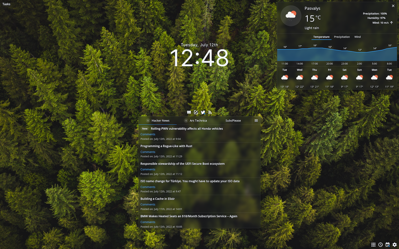 Initium New Tab Preview image 5