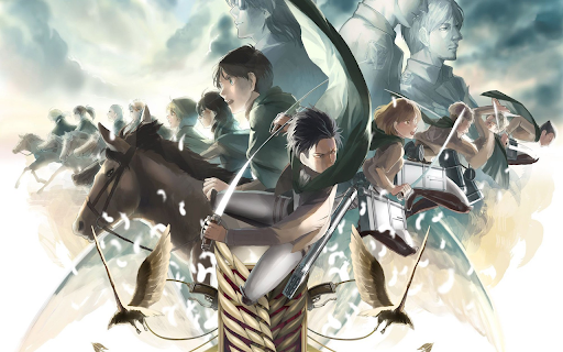 Attack on Titan theme screenshot 1