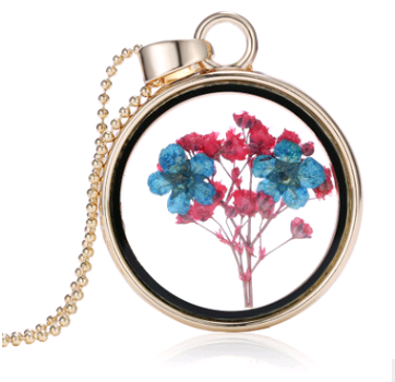 Four-leaf clover necklace