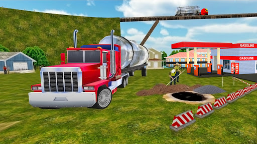 Screenshot Offroad Oil Tanker Truck Game