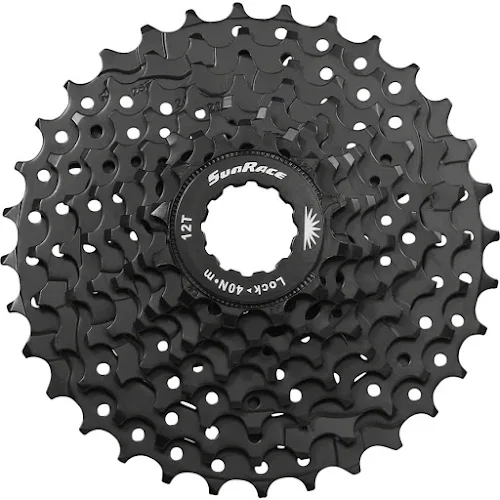 Sun Race M400 Cassette - 8-Speed, 12-32t, ED Black