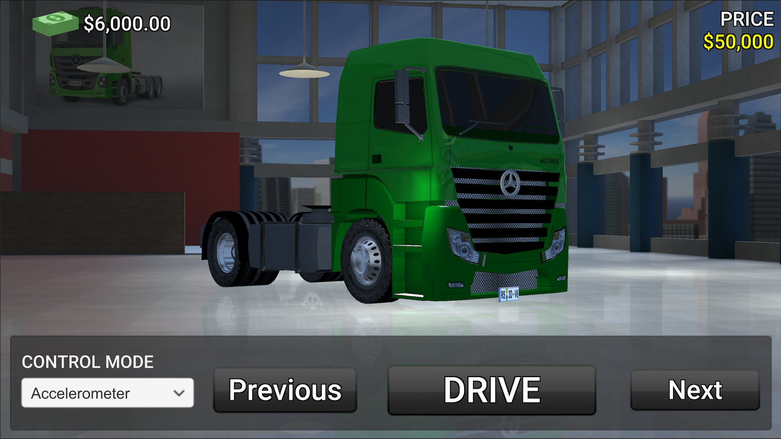   GBD Mercedes Truck Simulator- 스크린샷 