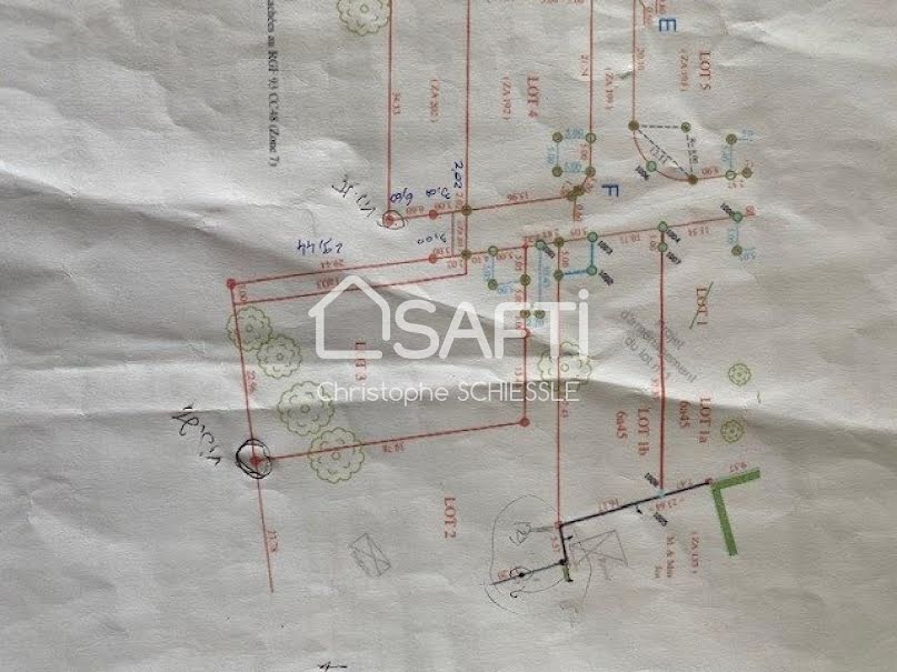 Vente terrain  1145 m² à Boron (90100), 96 000 €