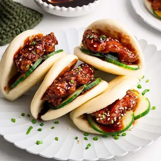 Crispy Korean Chicken Bao (2 Pcs)