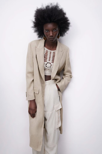 Title 4, Summer Linen Neutral Wind Coat Mid-length Suit ...