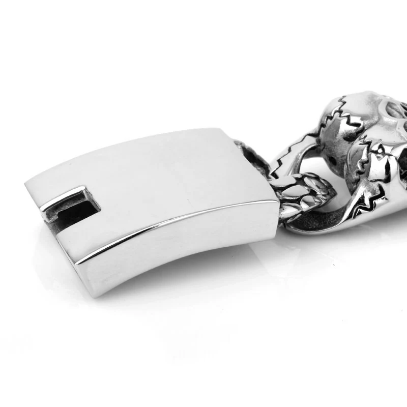 Title 2, Nouveau bracelet ornement homme punk crâne en a...
