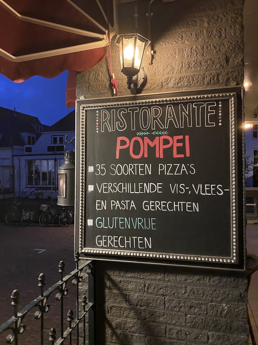 Gluten-Free at Pizzeria Pompei