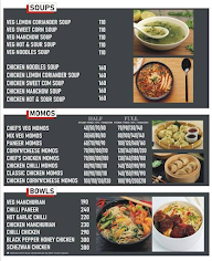 Food Treasure menu 3