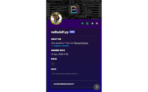 Discord Lookup