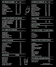 Dessert Bar- By Basant Ice Cream since 1952 menu 1