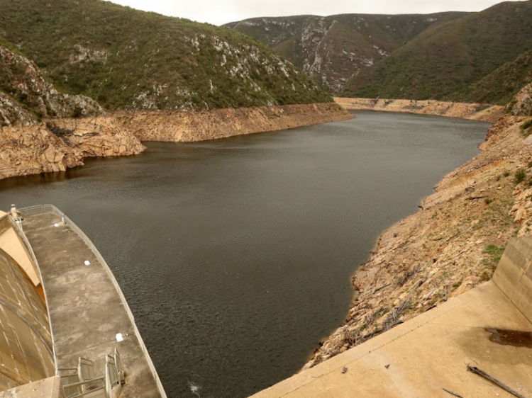 Nelson Mandela Bay’s supply dams have shown a slight increase in water volumes