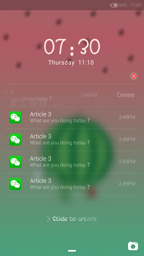 免費下載個人化APP|Fruit melons - iDO Lockscreen app開箱文|APP開箱王