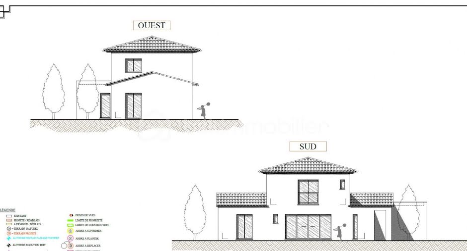 Vente terrain  1800 m² à Callian (83440), 210 000 €