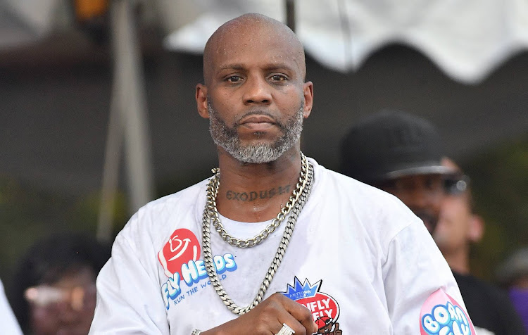 US rapper and actor DMX.