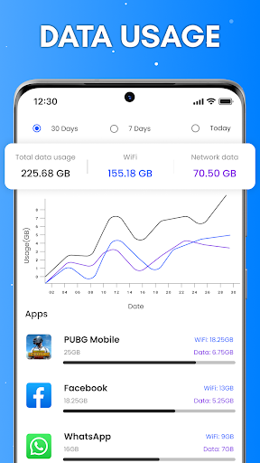 Screenshot Wifi Analyzer - SpeedTest