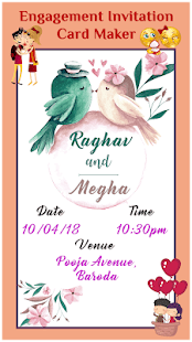Engagement Invitation Card Maker(圖6)-速報App