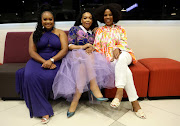 TV presenter Kayise Ngqula, actress Thembisa Mdoda-Nxumalo and Winnie Ntshaba.