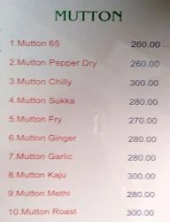 Sri Durga Family Restaurant menu 4