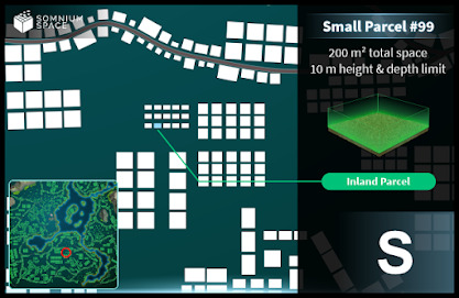 Small #99 (S) parcel in Somnium Space 