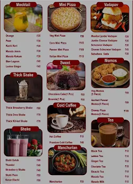 Zoop Cafe menu 1