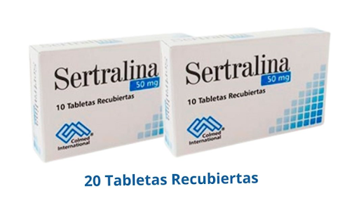 Sertralina 50Mg 10Tab+ 10tab Colmed SERTRALINA (50 MG)