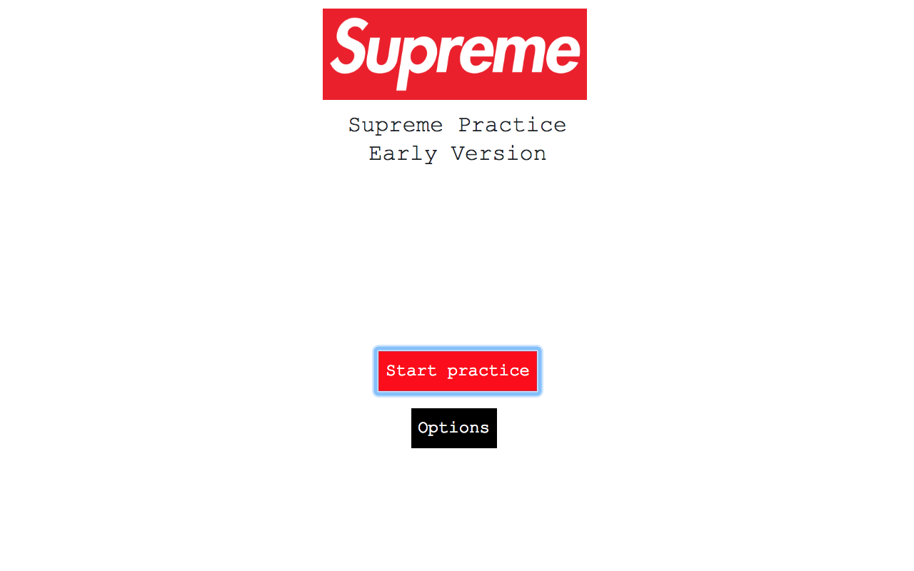 Supreme Practice - Manual Cop Emulator Bot Preview image 0