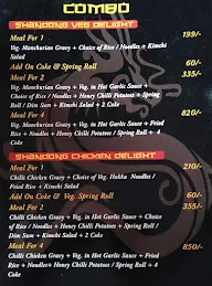 Shandong menu 4