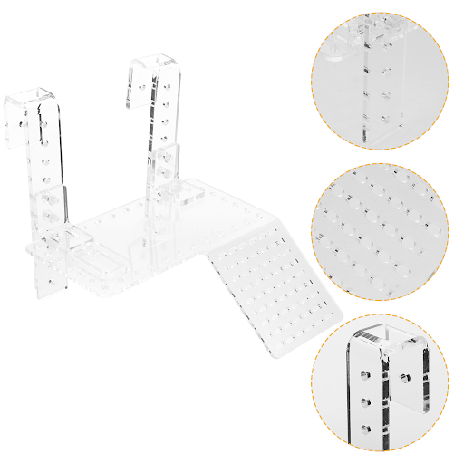 Turtle Terrace Acrylic Tortoise Pet Floating Platform Reptile Climbing Supplies