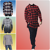 Men Long Shirt Photo Suit - tie photo suit maker
