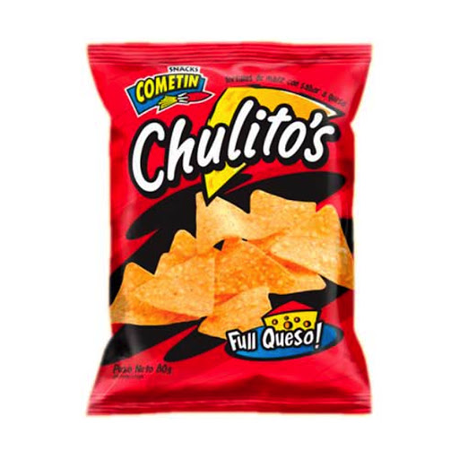 //Snack Cometin Chulitos De Queso 80Gr undefined